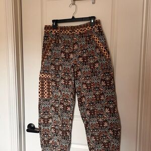 Anthropologie Multicolor Patterned Pants